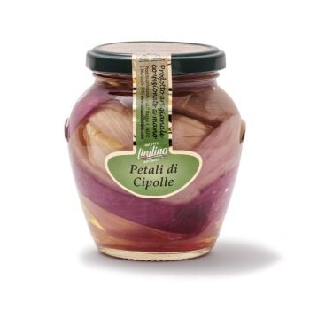 Petali di cipolle in olio