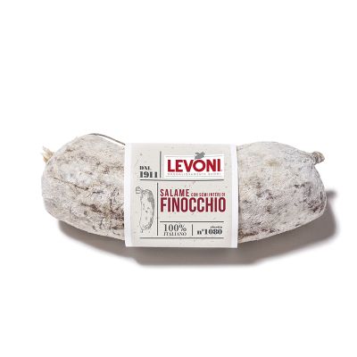 Salame con semi interi di finocchio