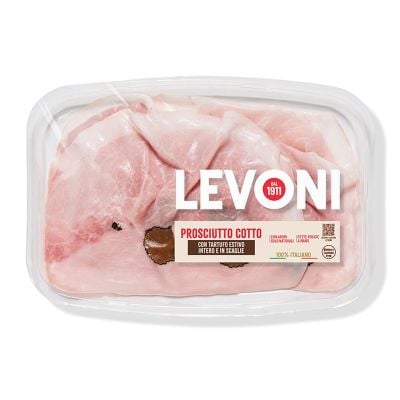 PROSCIUTTO COTTO SCELTO CON TARTUFO ESTIVO AFFETTATO