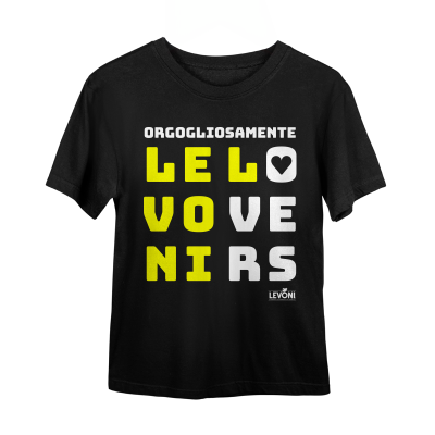 T-SHIRT LEVONI LOVERS TG. S